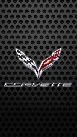 Corvette Logo iPhone 5C 5S wallpaper