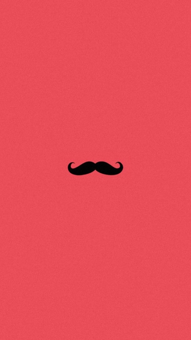 Wallpapers Iphone Moustache  Wallpaper Cave