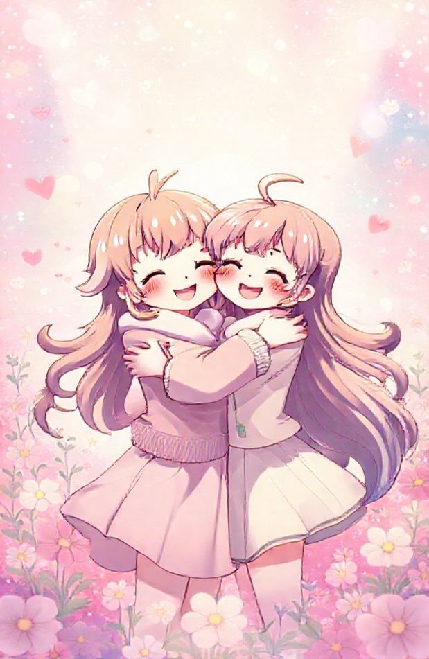 Anime Hug Wallpaper