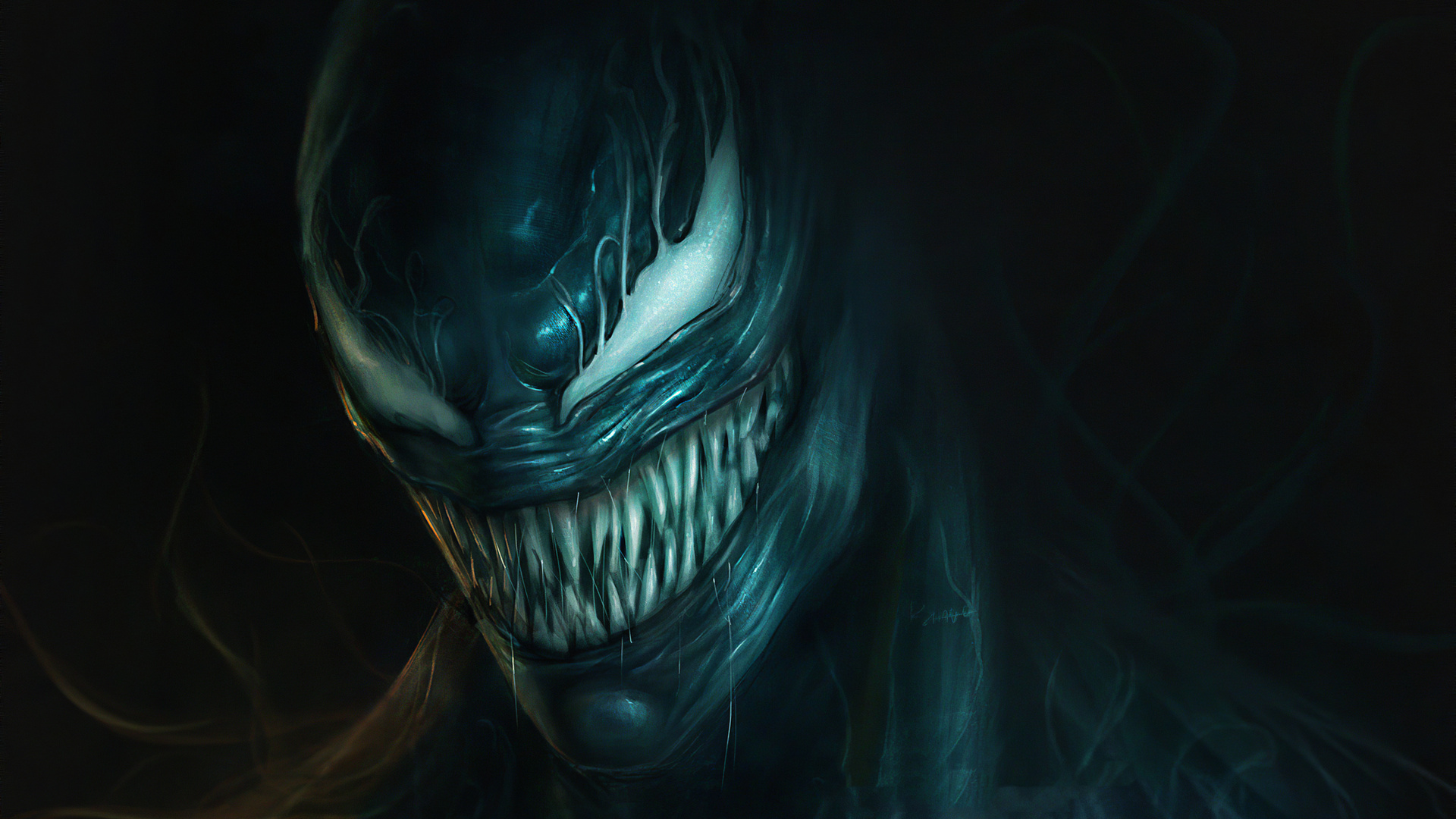 Angry Venom 4k Laptop Full HD 1080p Wallpaper Image