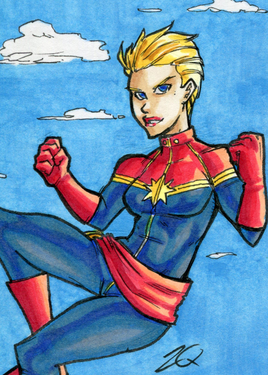 Captain Marvel Wallpaper Carol Danvers