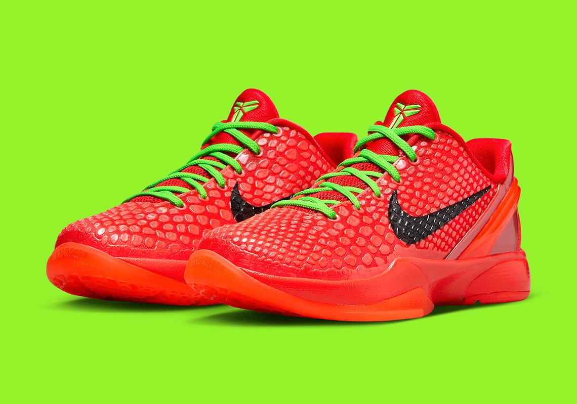 Nike Kobe Protro Gs Reverse Grinch Release Date Sneakernews