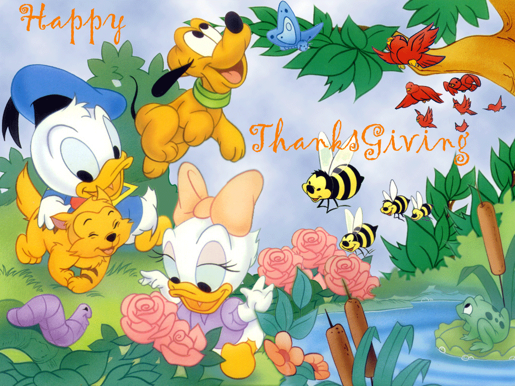 Disney Thanksgiving Wallpaper Cartoon Character