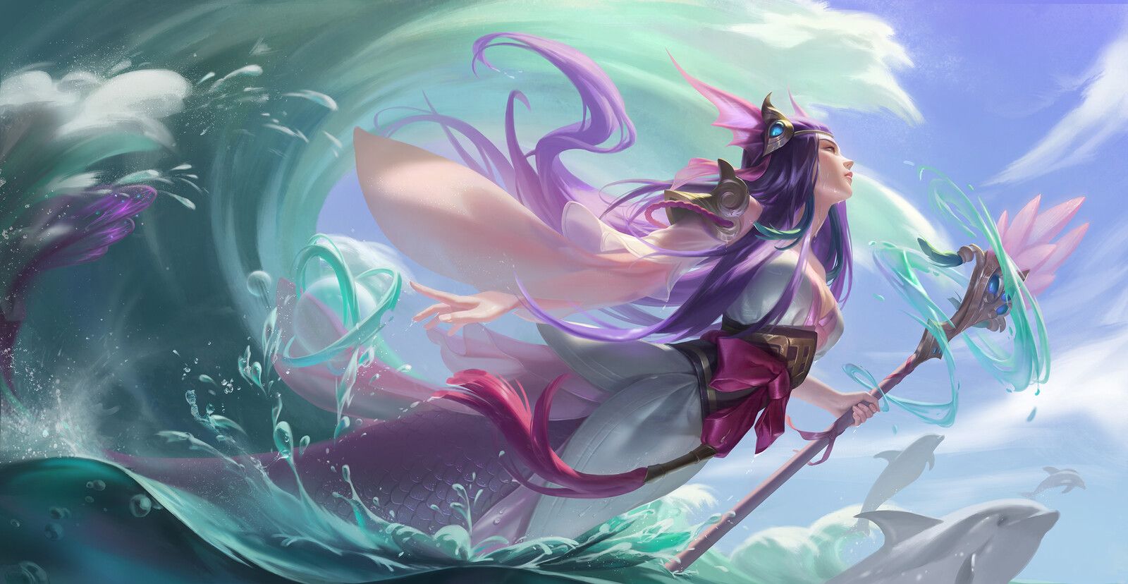 Lol Splendid Staff Nami Fan Art Dorothy Shan On Artstation At