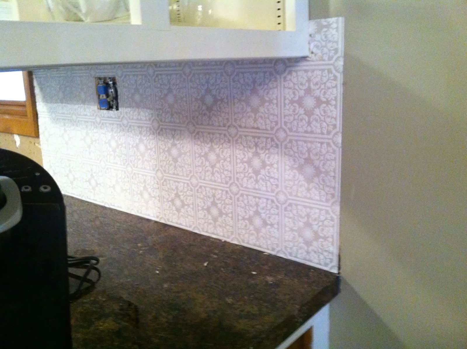 Free download DIY Why Spend More Paintable wallpaper for a backsplash