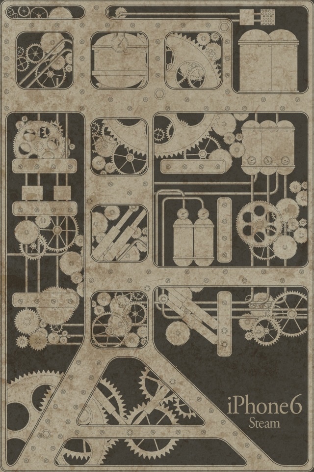 Steampunk iPhone Wallpaper