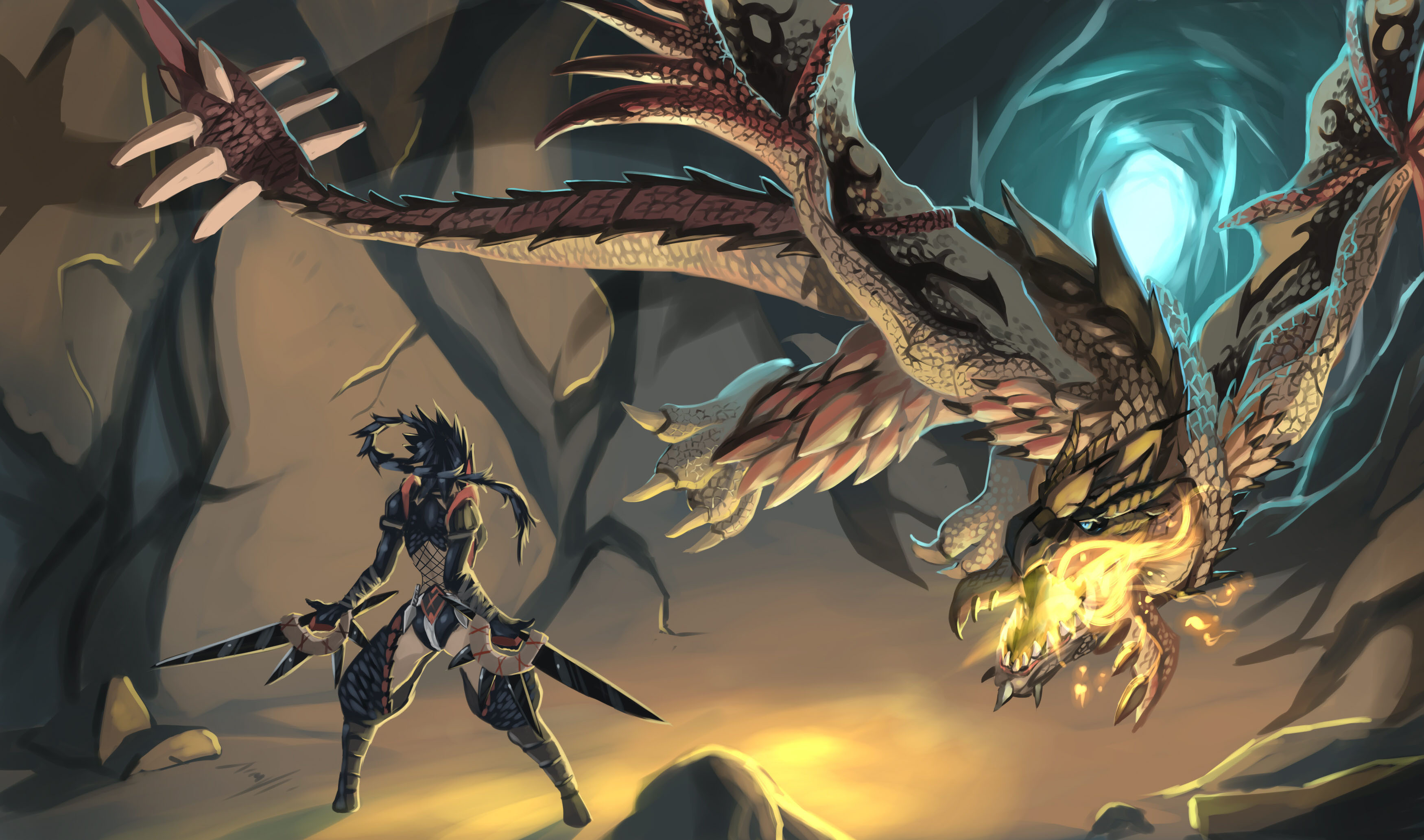 Monster Hunter HD Wallpaper Background