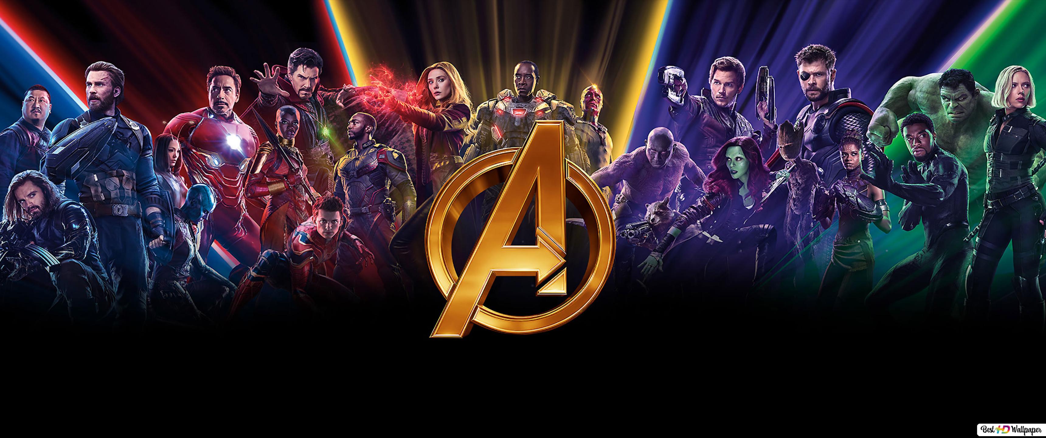 Avengers Infinity War All Heroes HD Wallpaper Movies
