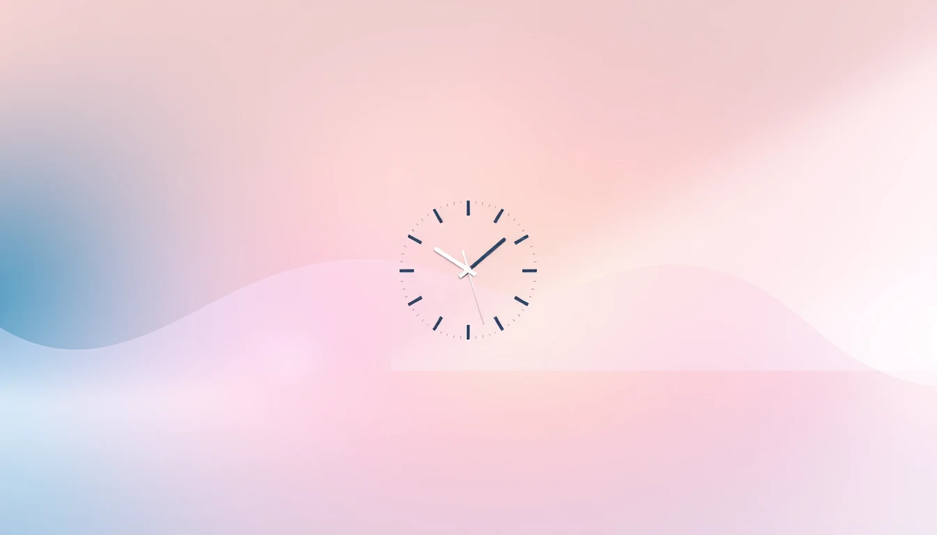 Desktop Clock Wallpaper