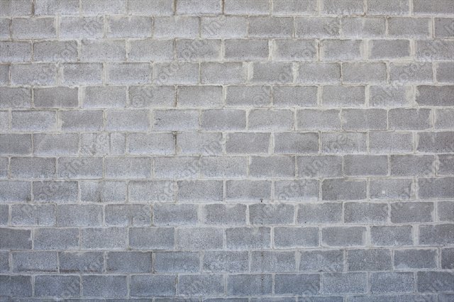 Photograph Of Cinder Block Wall Background By Sebastian Petrescu