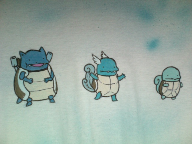 Squirtle Evolution Tee By Sweetychimp