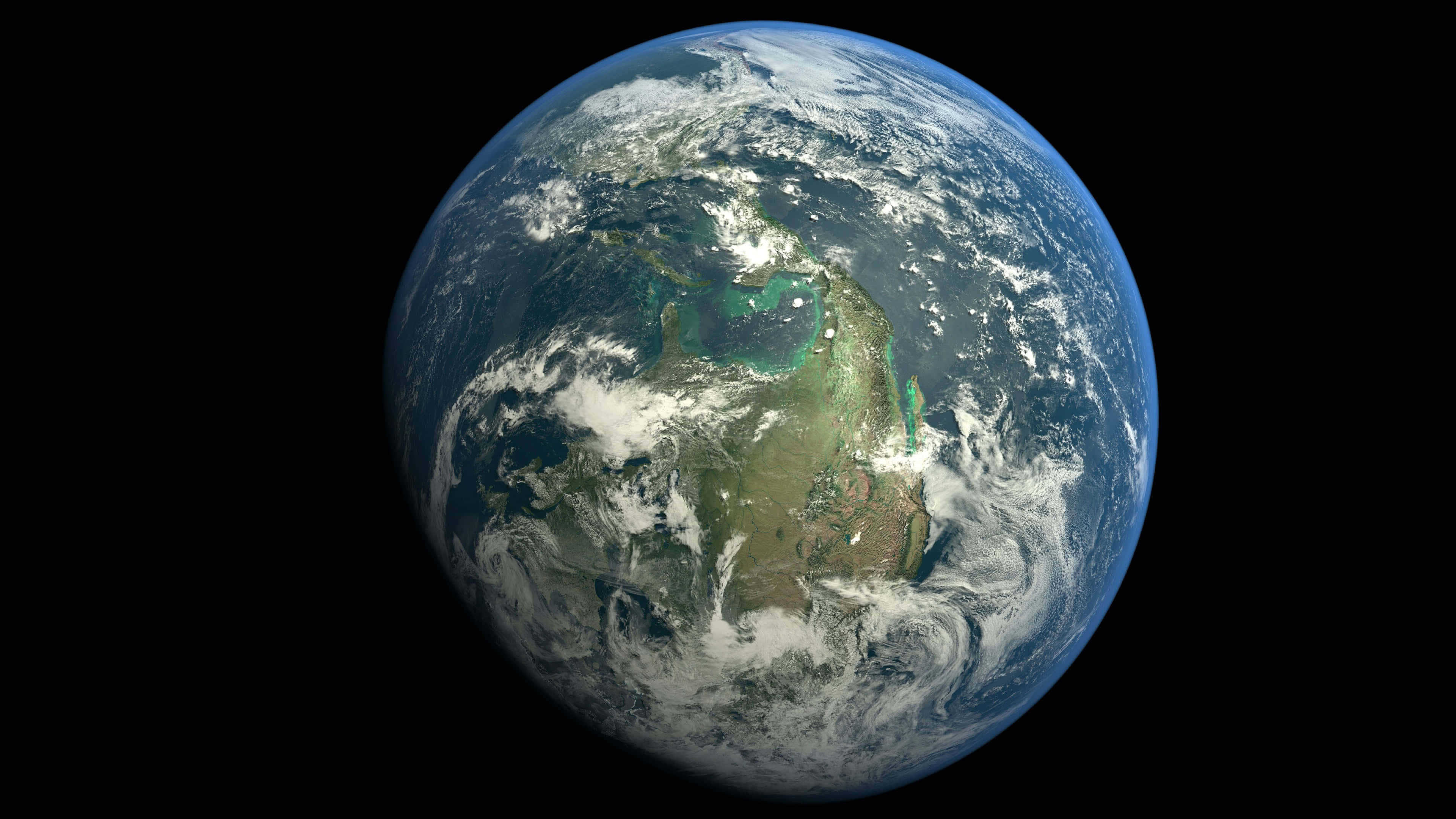 Planet Earth From Space UHD 4k Wallpaper