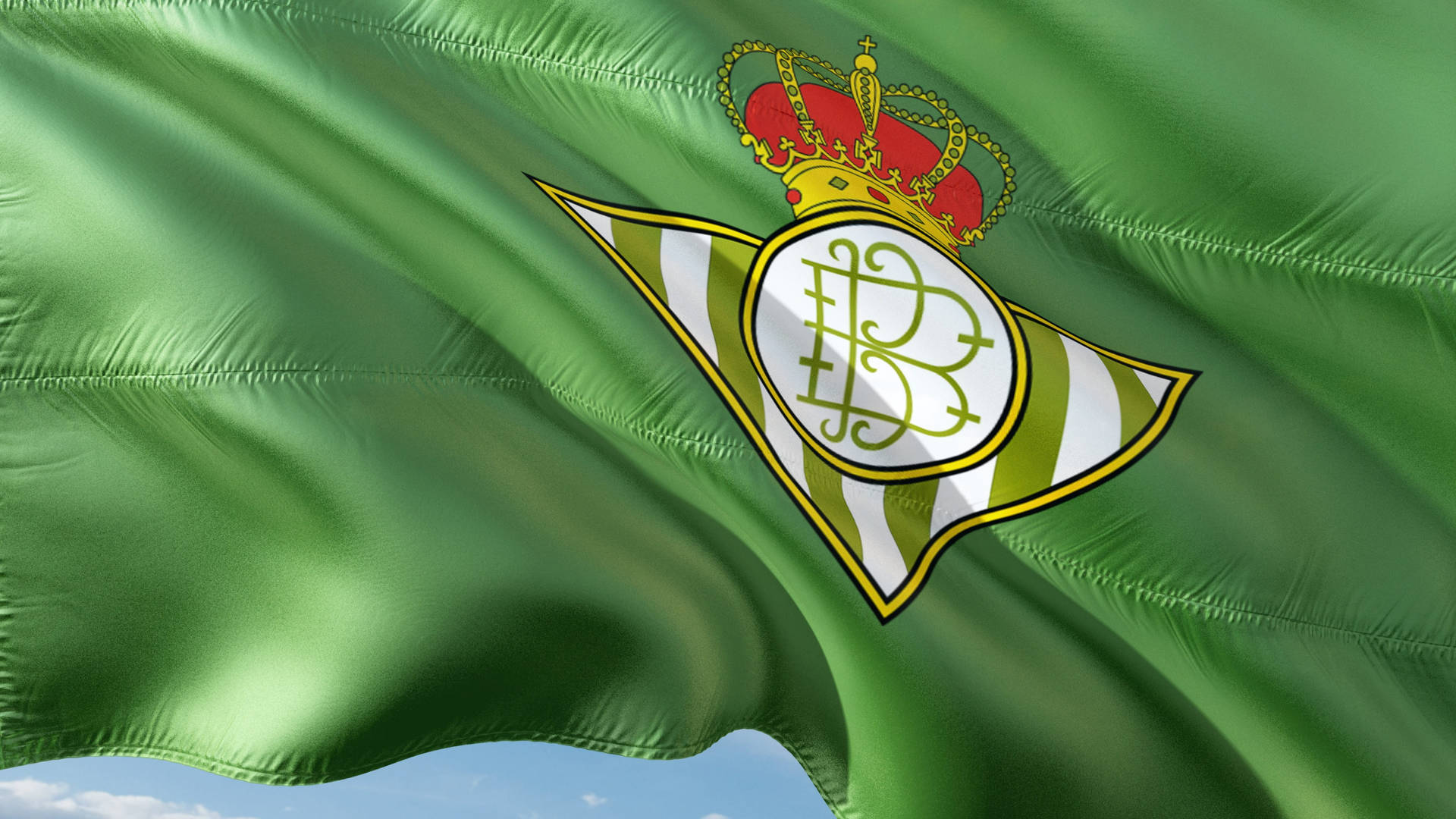 La Liga Real Betis Balompi Flag Wallpaper