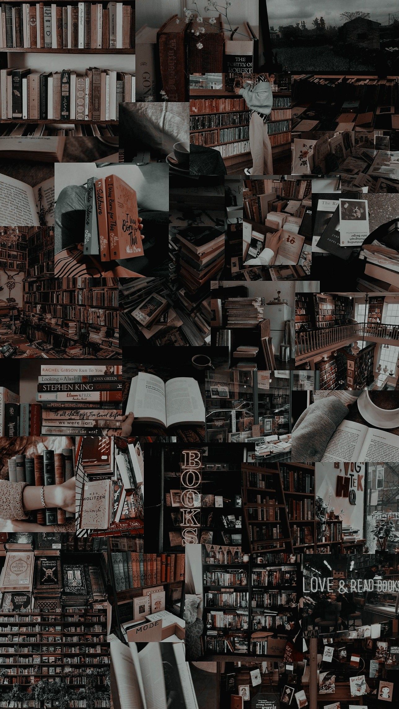 Lockscreen Wallpaper Books