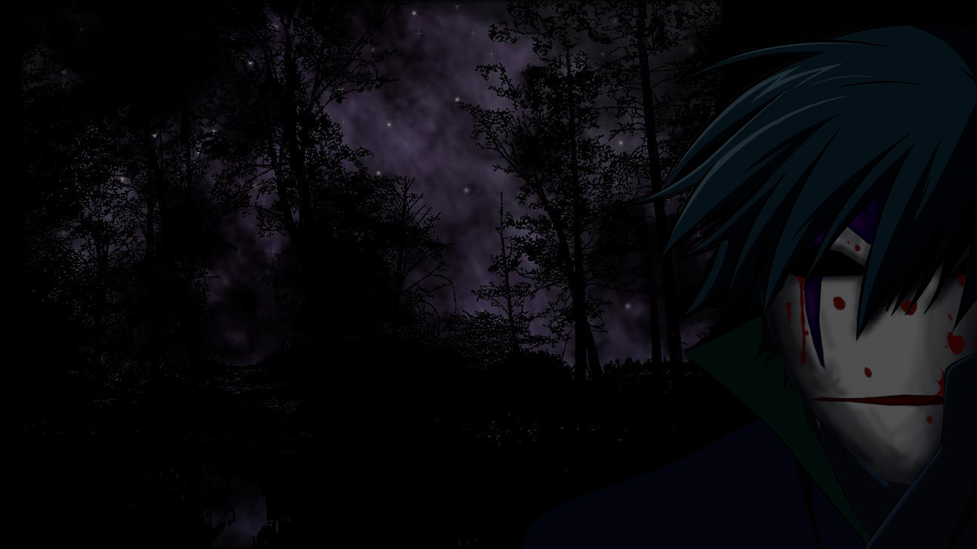 Darker Than Black Wallpaper