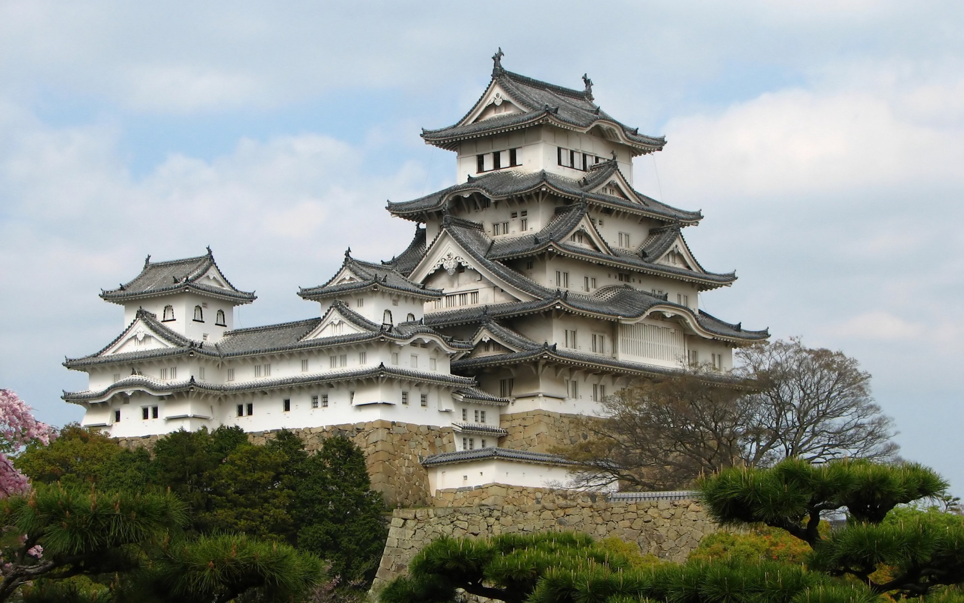 Wallpaper Palace Himeji Castle Japan Desktop