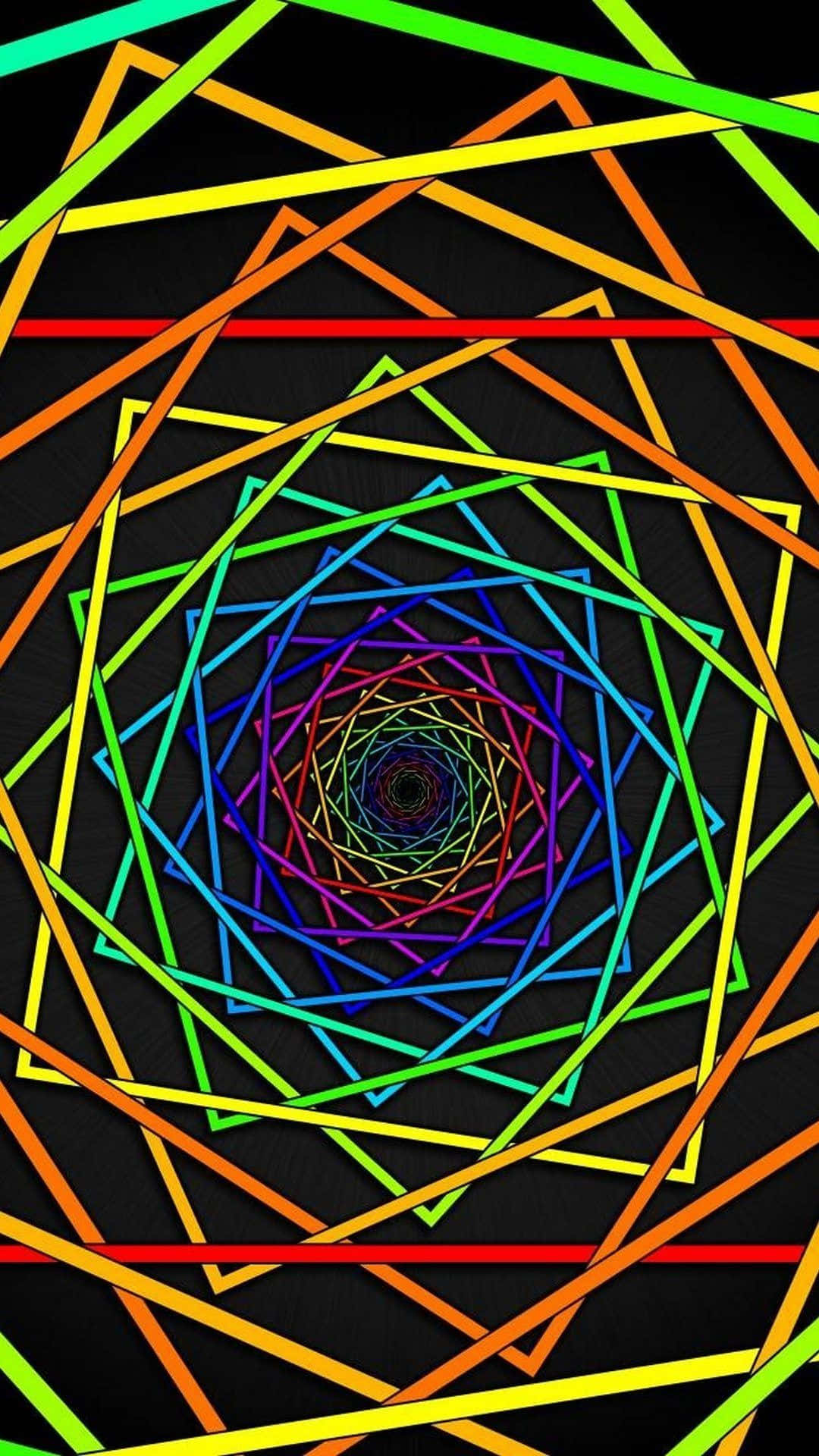 Psychedelic Neon Lights Wallpaper