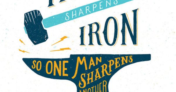 Iron Sharpens Iron Scripture Wallpaper Proverbs 2717 www 600x315