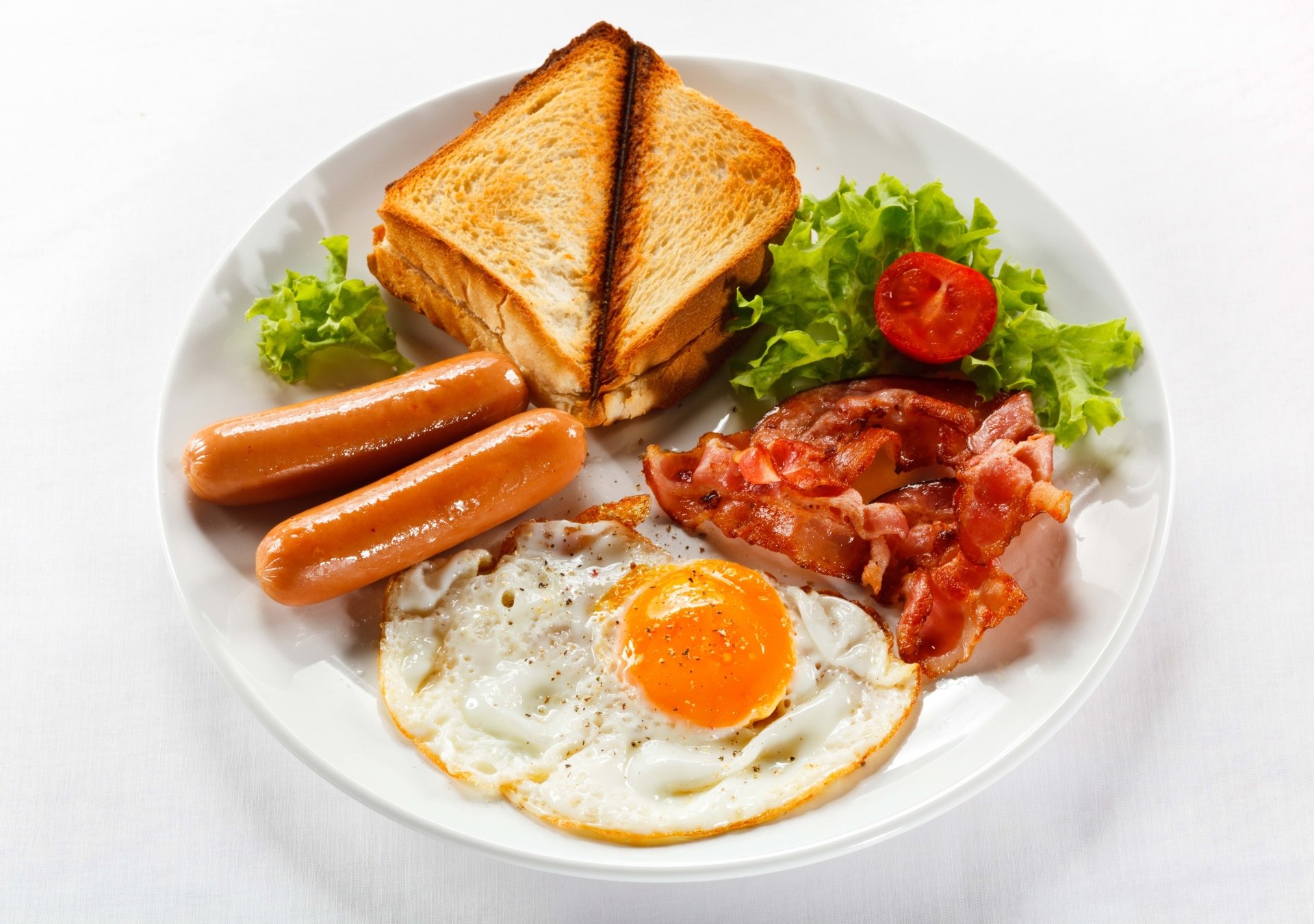 Delicious Breakfast Feast Wallpaper