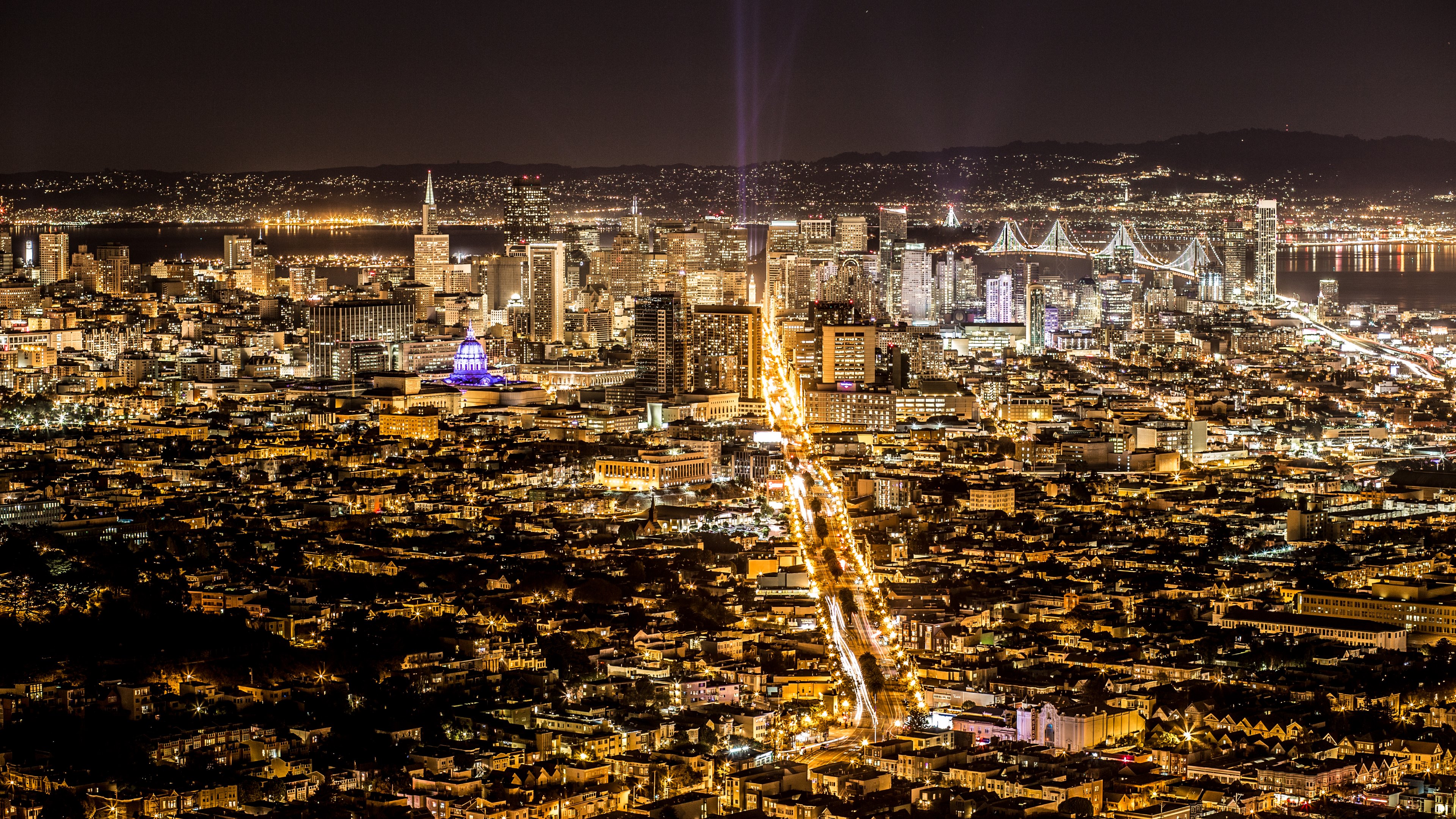 Panorama City Usa San Francisco Wallpaper Hd