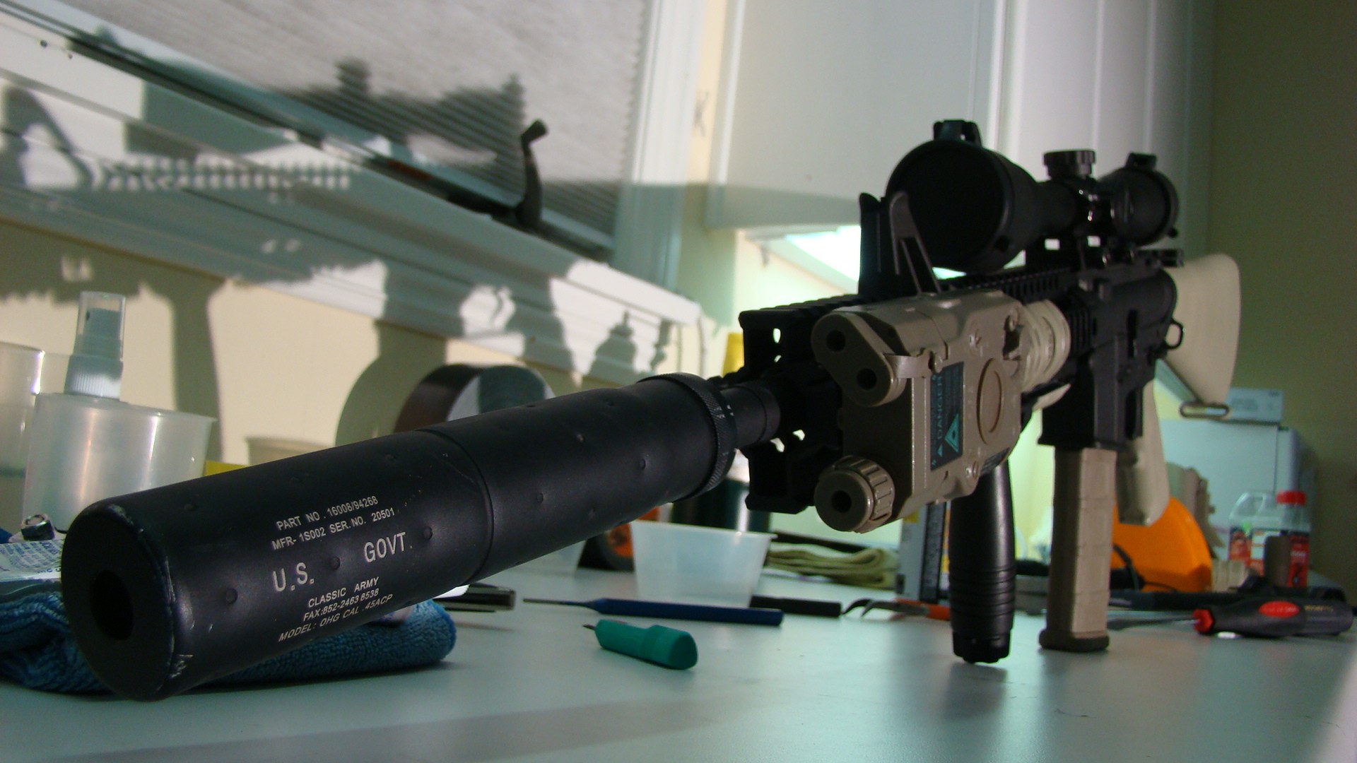 Guns M16 Wallpaper Airsoft