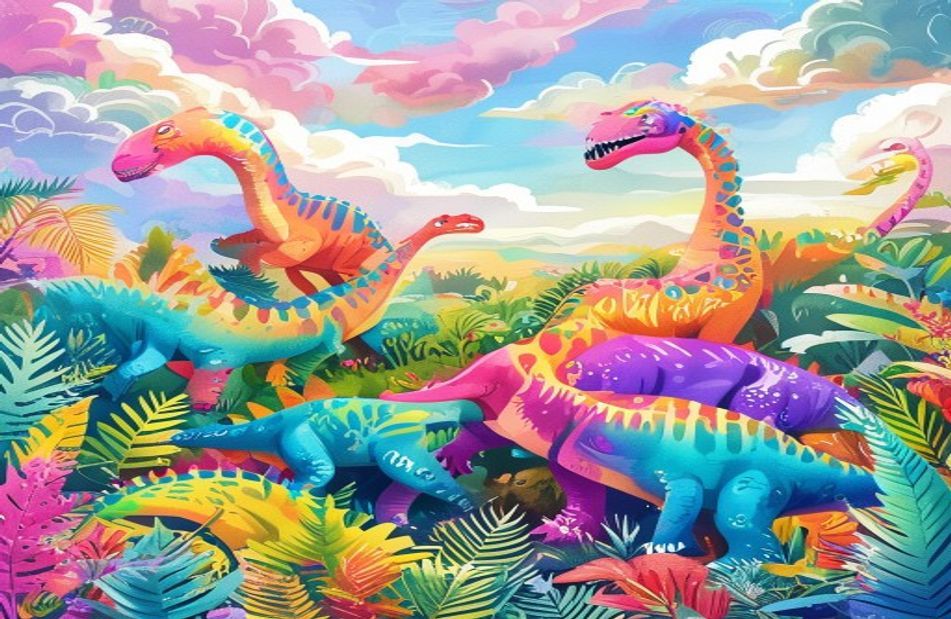 Aesthetic Dinosaurs Wallpaper