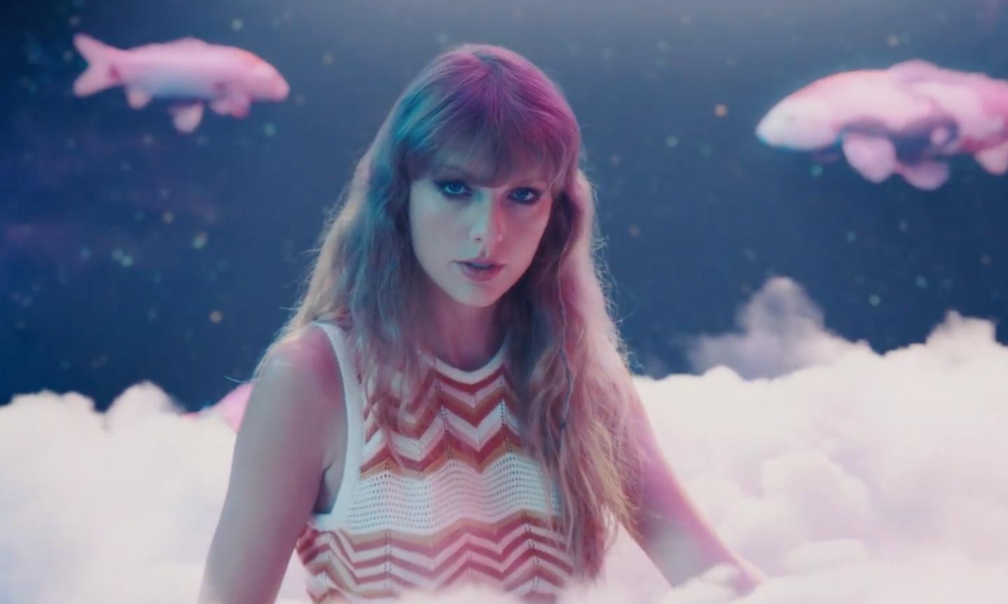 Taylor Swift Dives Into Purple In Lavender Haze Video uDiscover
