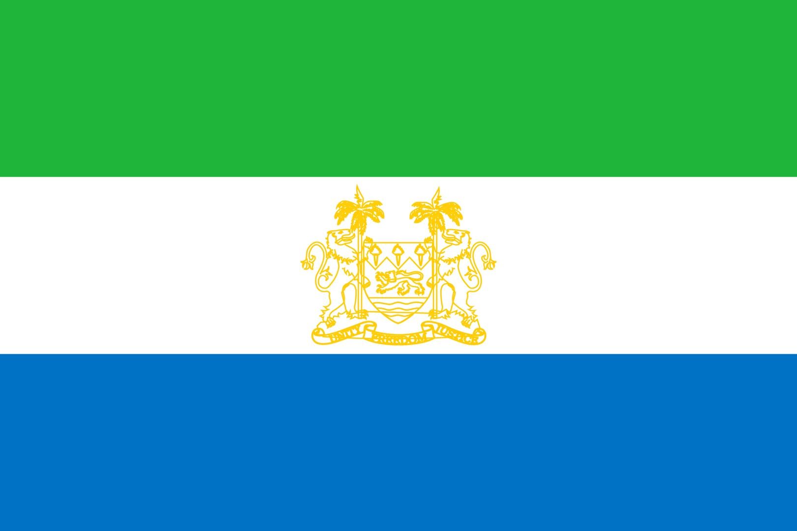 Sierra Leone Flag Wallpaper Flags