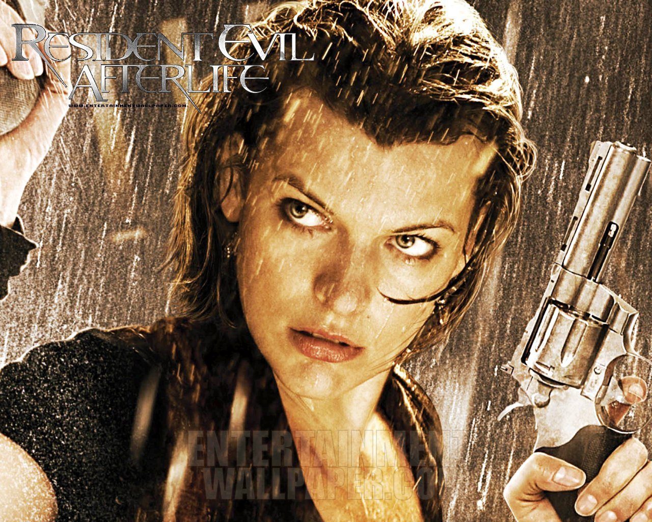 Resident Evil Afterlife Uping Movies Wallpaper