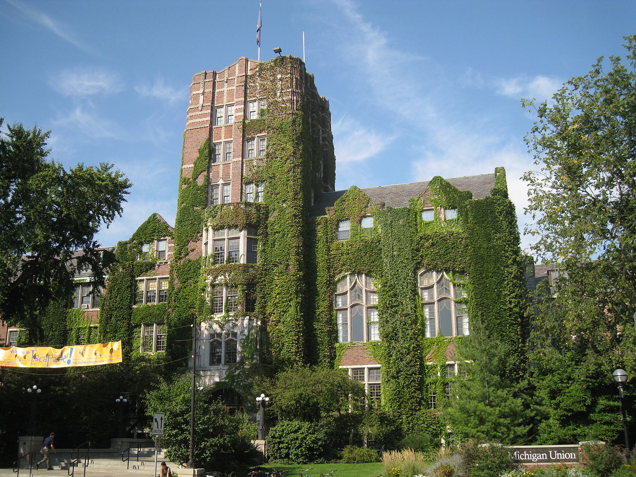 The Michigan Union On University Of S Main Campus In Ann