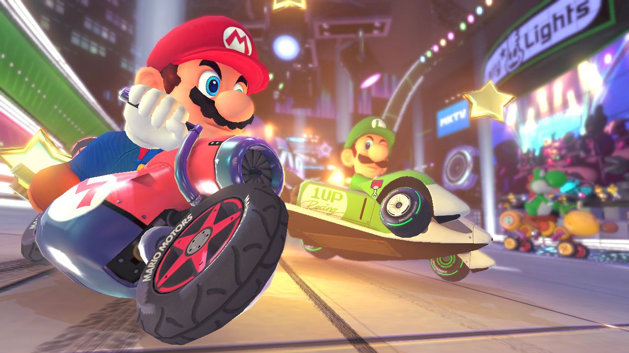 Mario Kart Bike Gamers Sphere