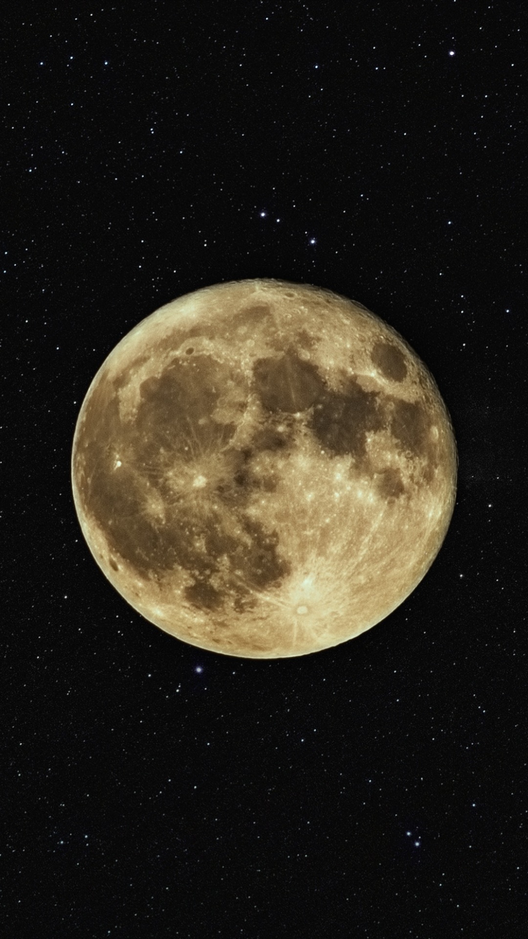 Earth Moon Sky Starry Stars Night Phone HD Wallpaper