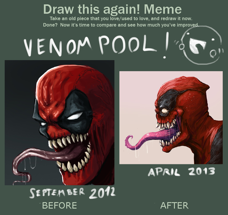 Redraw This Again Venompool By Fonteart