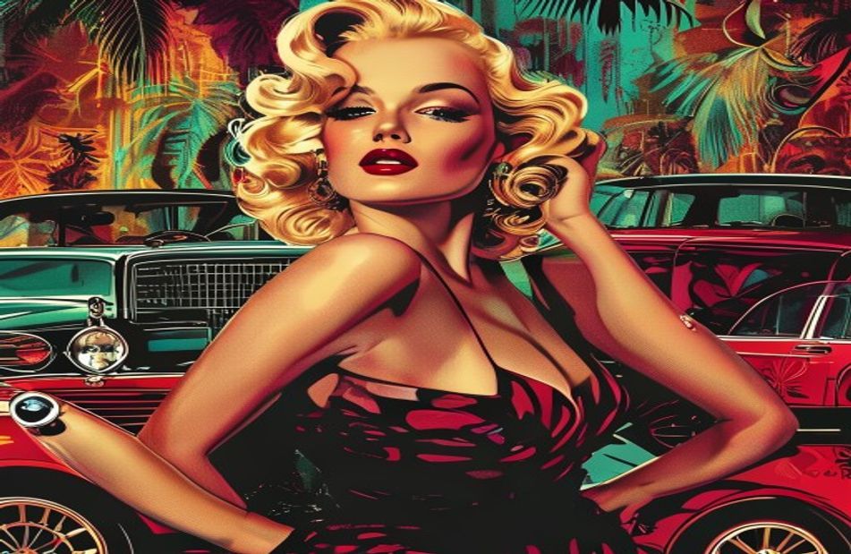 Marilyn Monroe Gangster Wallpaper