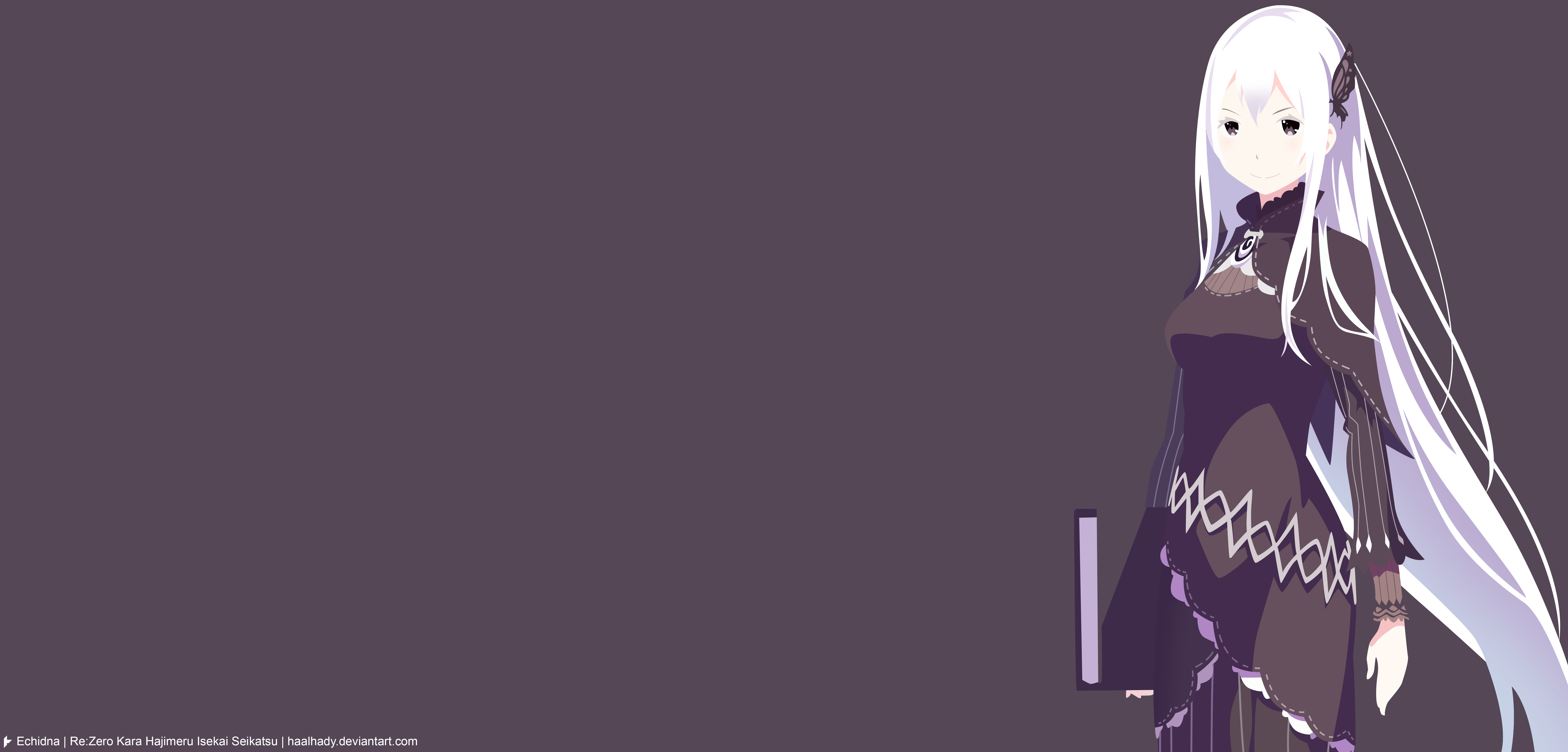 Minimalist Echidna Anime Re Wallpaper