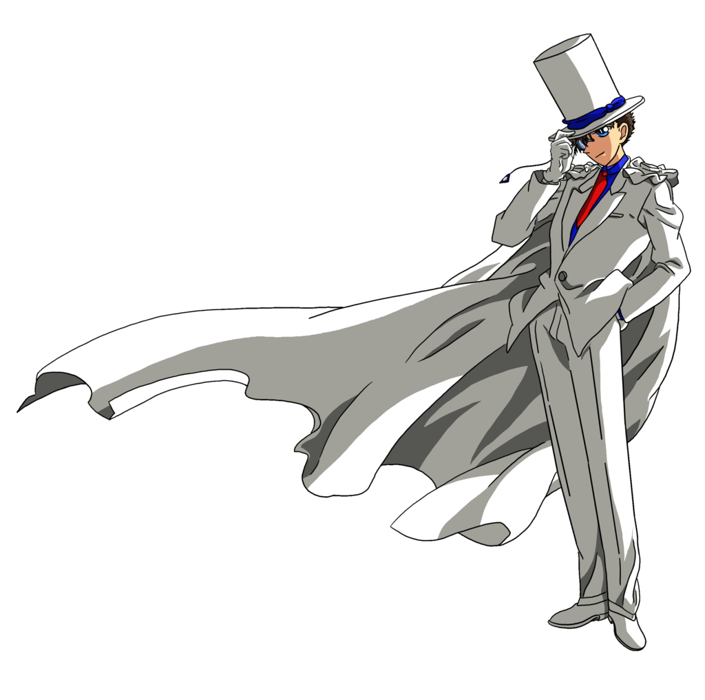 Kaito Kid Render By Lord Tower Jmoriarty Jemesmoriarty On