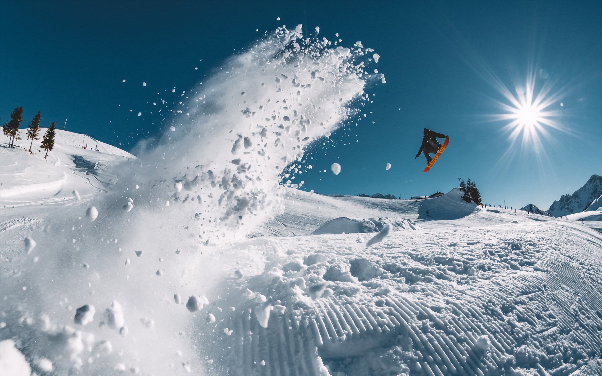 Snowboarding Sports HD Wallpaper