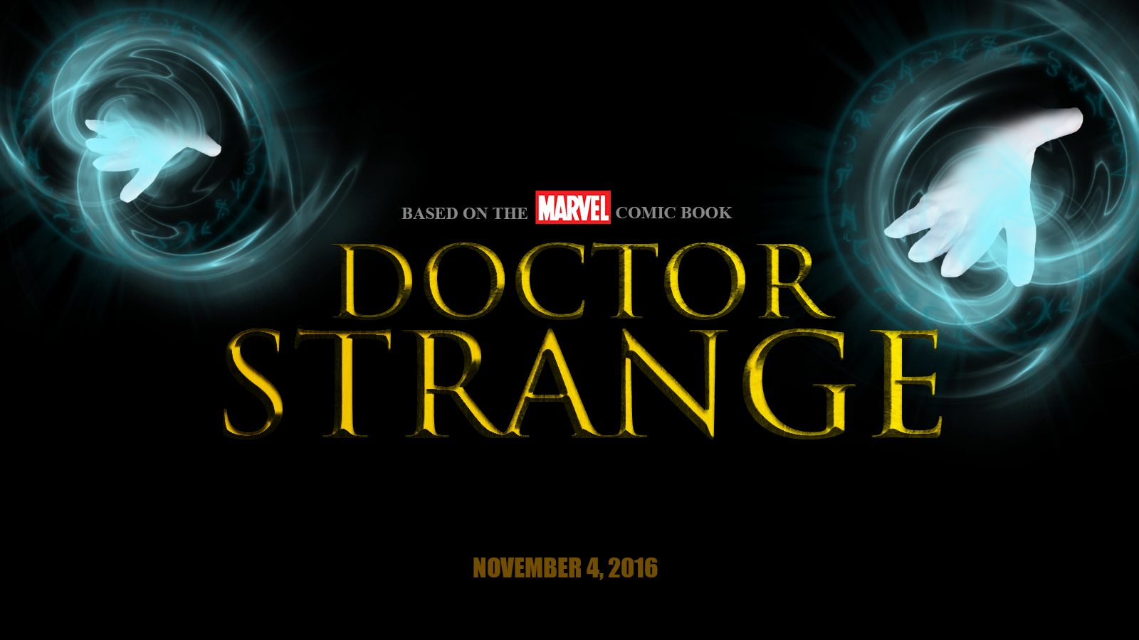 Doctor Strange Movie Logo By Chronoxiong