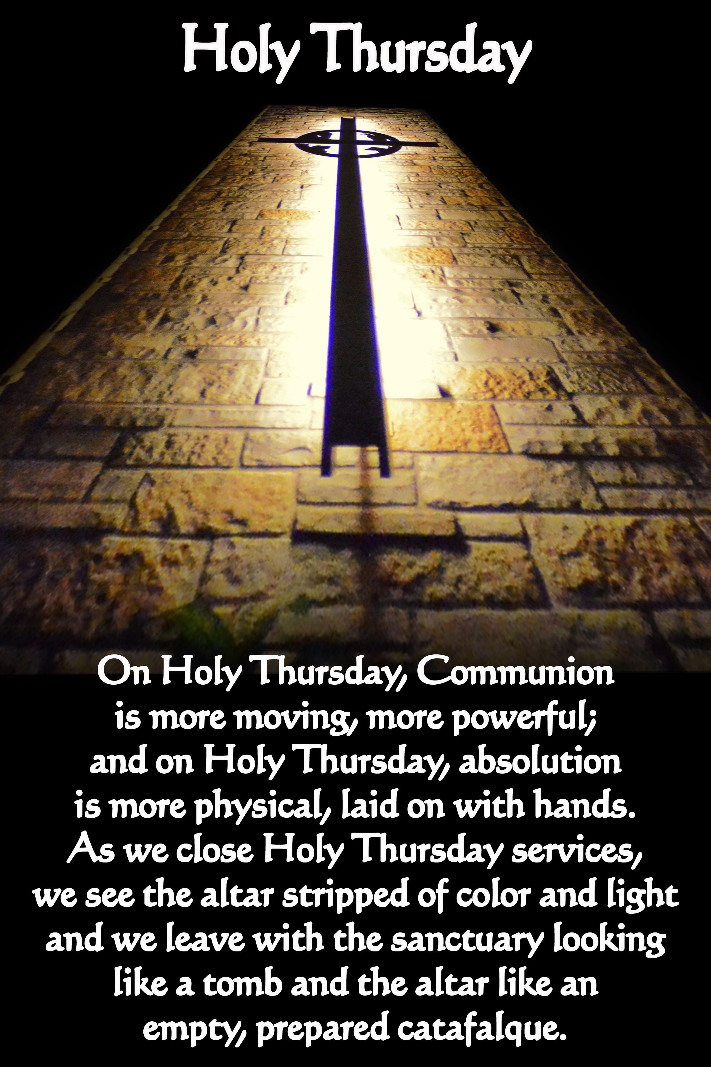 Holy Thursday The Day That Demands Faith Omg Maundy