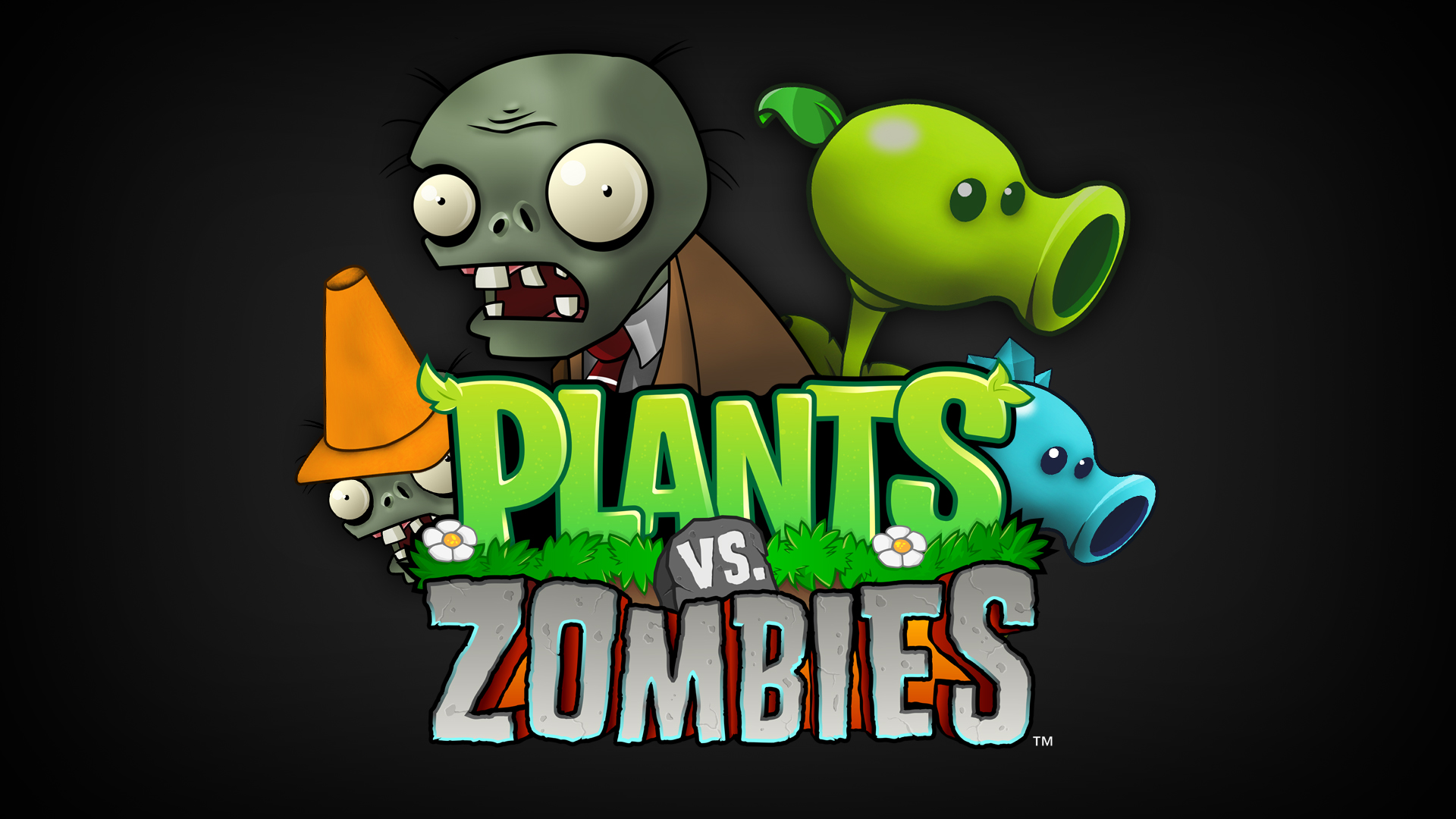 plants vs zombies background scene
