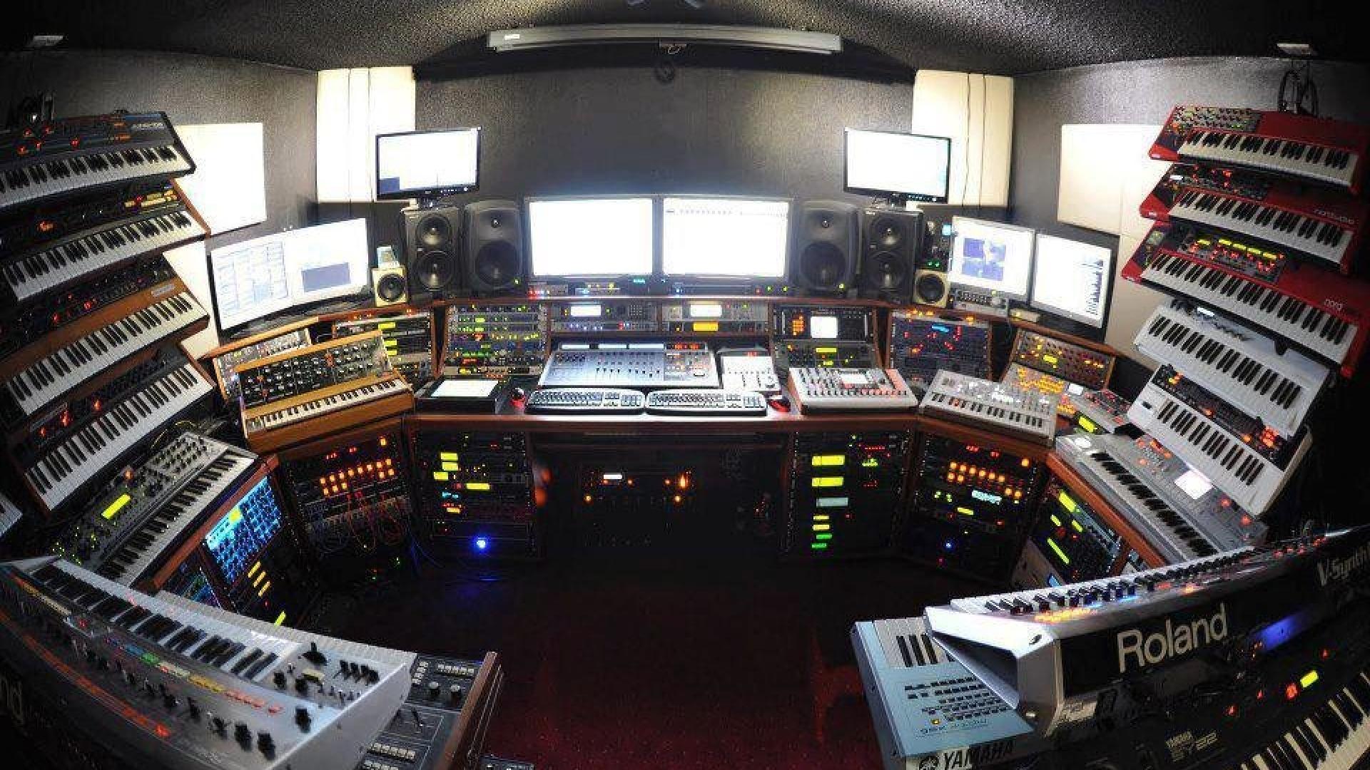  Download Music Studio Wallpaper By heathermiller Music Recording