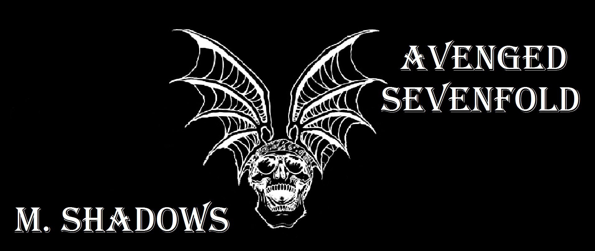 Avenged Sevenfold M Shadow Death Bat By A7x Kjh