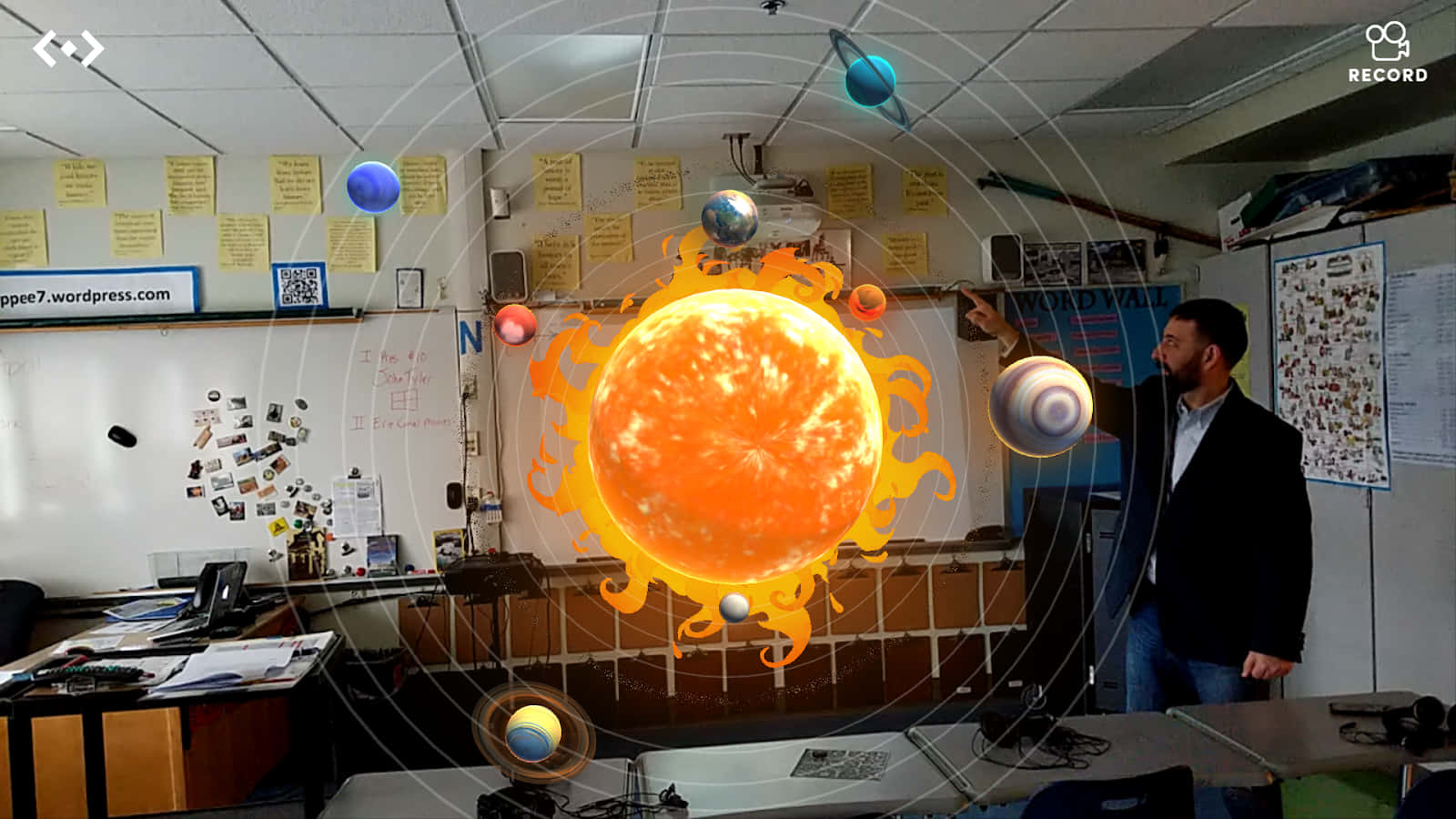 Augmented Reality Wallpaper