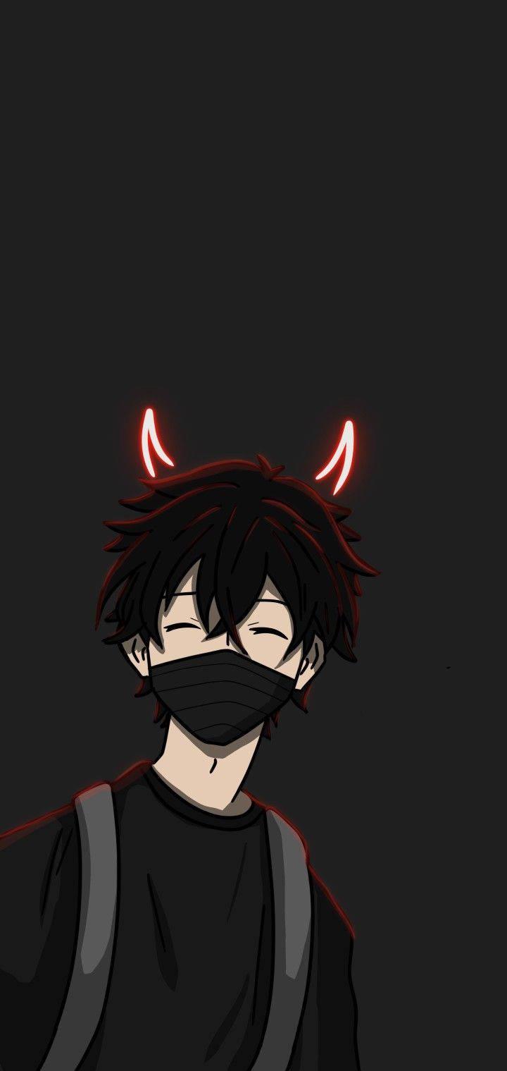 Anime Boy Dark Wallpaper