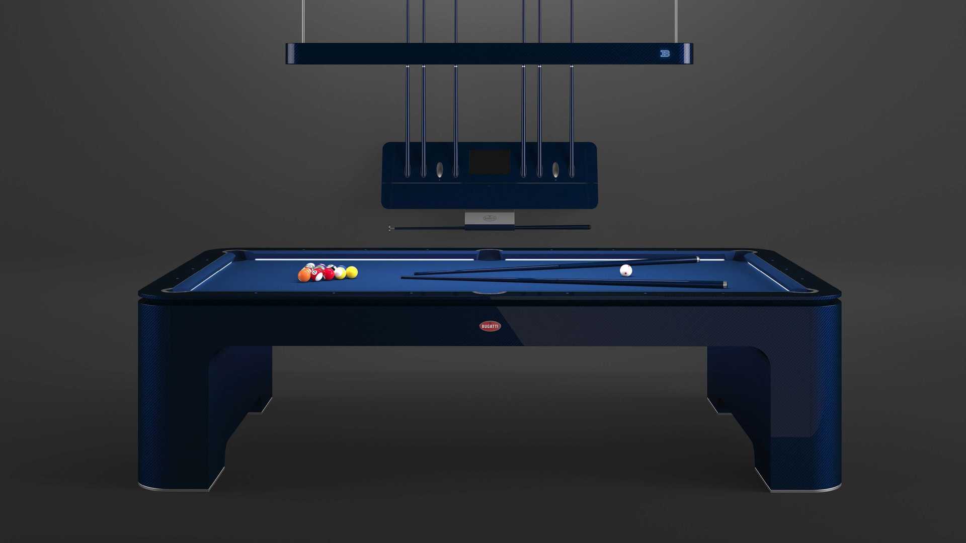The New Bugatti Pool Table Is All High Tech And Design