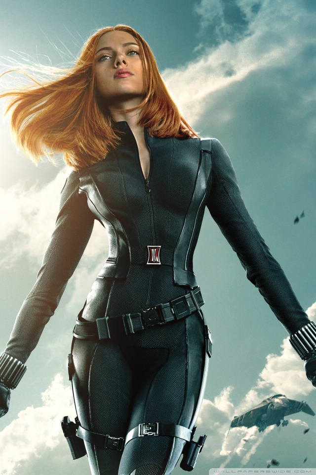 Black Widow In Avengers Endgame 4K Ultra HD Mobile Wallpaper