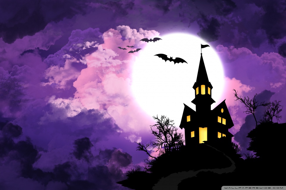 Spooky Halloween 4k HD Desktop Wallpaper For Ultra Tv