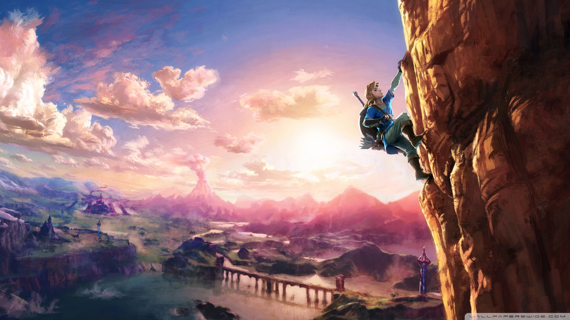 The Legend Of Zelda Breath Wild Link 4k HD Desktop