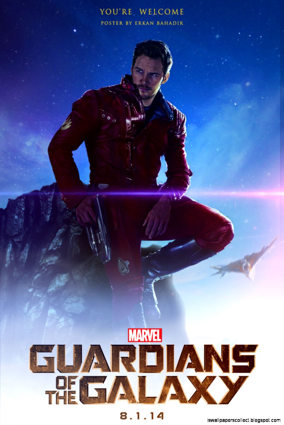 Guardians Of The Galaxy Poster Star Lord Wallpaper