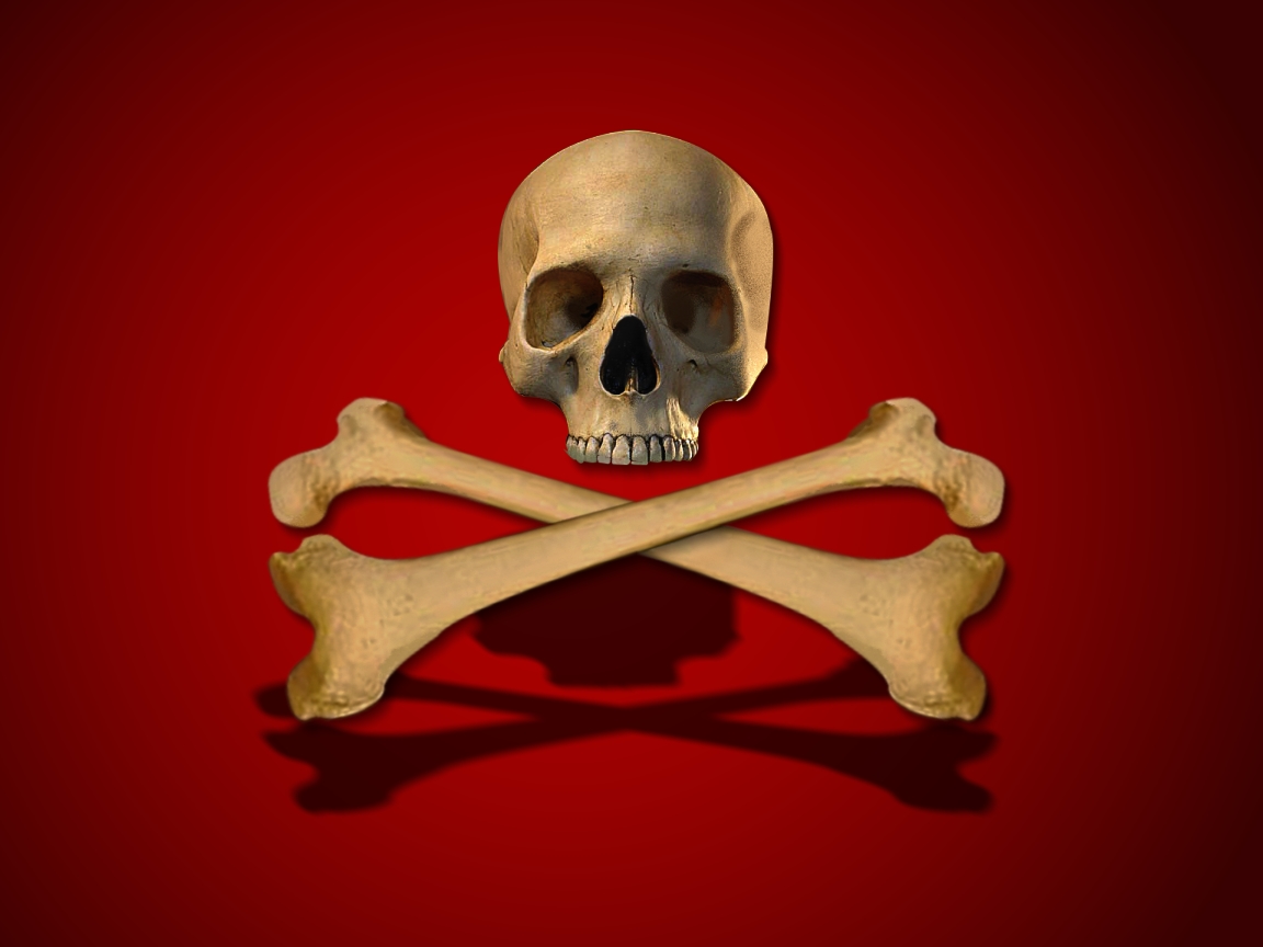 Image Online Skull Crossbones Wallpaper